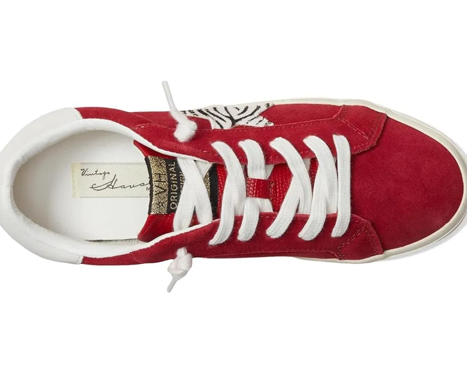 Vintage Havana Kate Red/Black Croco