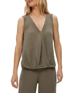 Women Michael Stars Kate Surplice Tank