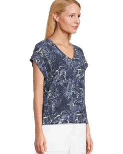 Women Tommy Bahama Kauai Sapphire Sea Tee