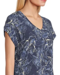 Women Tommy Bahama Kauai Sapphire Sea Tee