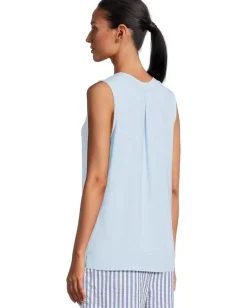 Tommy Bahama Kauai V-neck Tank Chambray Blue Heather Discount