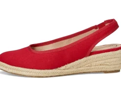 LifeStride Kayden Espadrille Fire Red Fabric Sale