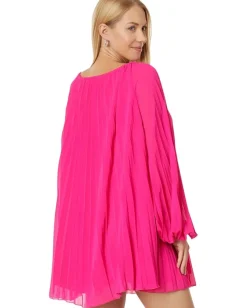 line and dot Kayla Mini Dress Fuchsia Best