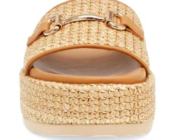 Steve Madden Kayley Natural Raffia Clearance