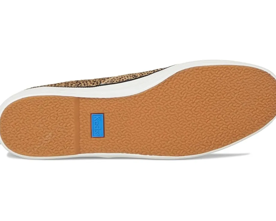 Keds Champion Seasonal Tan/Black Leopard Calf Hair