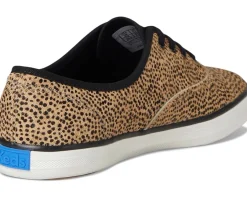 Keds Champion Seasonal Tan/Black Leopard Calf Hair