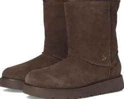 SKECHERS Keepsakes Cozy - Cozy Mid Hands Free Slip-ins Chocolate Hot