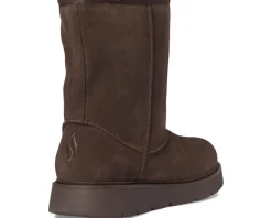 SKECHERS Keepsakes Cozy - Cozy Mid Hands Free Slip-ins Chocolate Hot