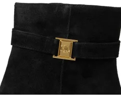 Women Lauren Ralph Lauren Kellie Suede Bootie Heel