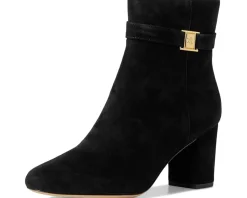 Women Lauren Ralph Lauren Kellie Suede Bootie Heel
