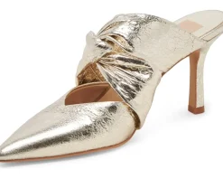 Dolce Vita Kelsy Platinum Distressed Leather Clearance