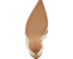 Dolce Vita Kelsy Platinum Distressed Leather Clearance