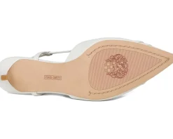 Vince Camuto Kelten Bunched Toe Slingback Pumps Bianco Best