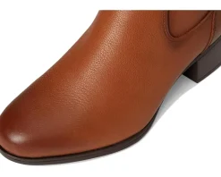 Naturalizer Kenna Extra Wide Calf Knee High Boots English Tea Leather Best