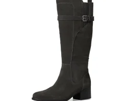 Naturalizer Kenna Knee High Boots Grey Suede Clearance