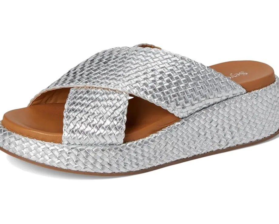 Women Seychelles Key West Metallic Leather