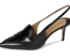 Women Lauren Ralph Lauren Khloe Leather Slingback Loafers Pumps
