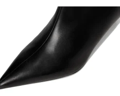 Free People Kiki Kitten Heel Boots Black Leather Best