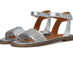 Lucky Brand Kimaya Ankle Strap Sandal Silver Discount