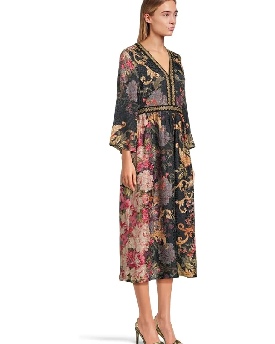 Women Johnny Was Kimono Sleeve Dress - e