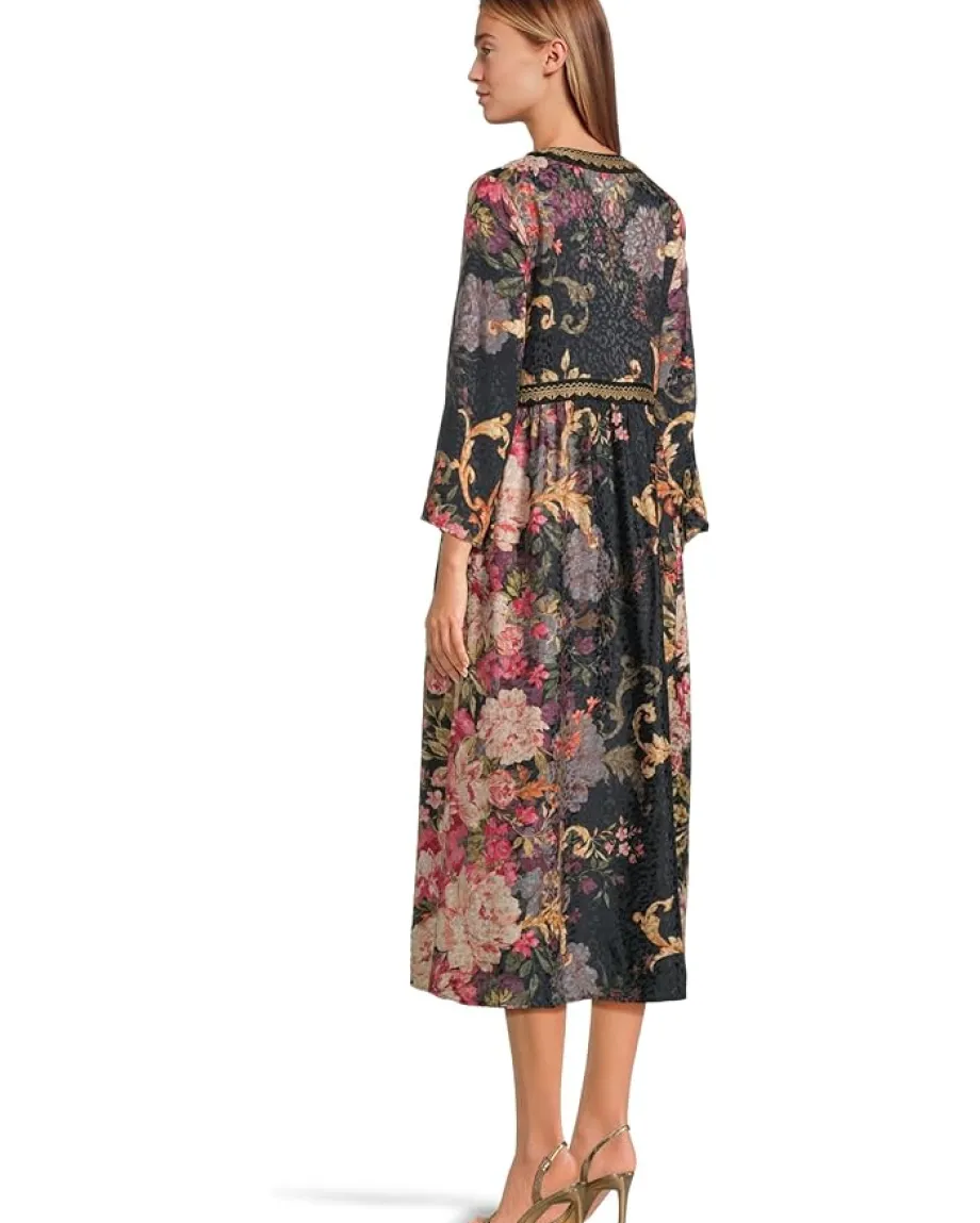 Women Johnny Was Kimono Sleeve Dress - e