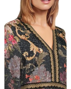 Women Johnny Was Kimono Sleeve Dress - e