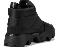 SOREL Kinetic™ Impact Puffy Zip Waterproof Black/Sea Salt 1 Outlet