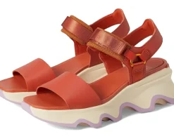 SOREL Kinetic™ Impact Y-Strap High Sandal Tuscan, Aura Hot