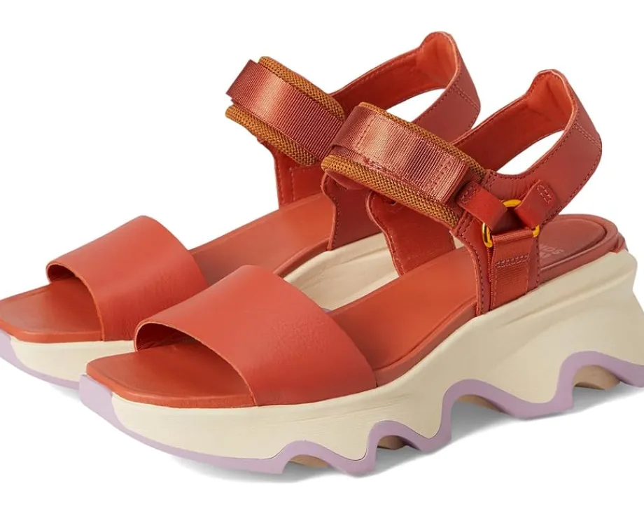 SOREL Kinetic™ Impact Y-Strap High Sandal Tuscan, Aura Hot