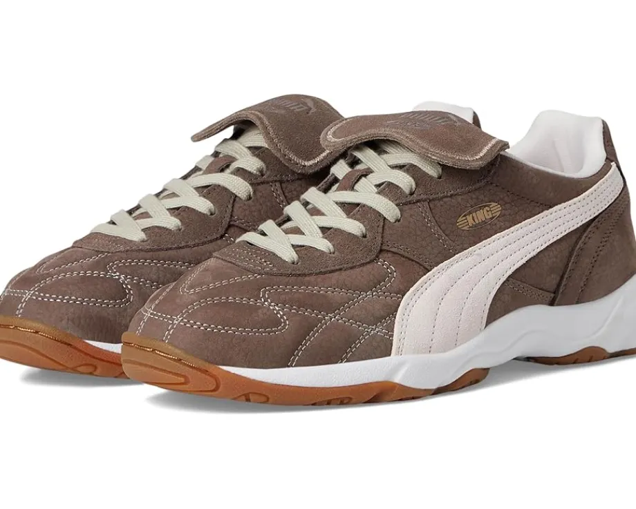 PUMA King Indoor Shoes Flat Bronze/White Outlet