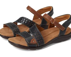 Clarks Kitly Way Navy Leather Sale