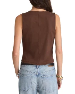 Madewell Knit Vest Roasted Chicory Discount