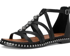 Women Lucky Brand Korina Beaded Gladiator Sandals