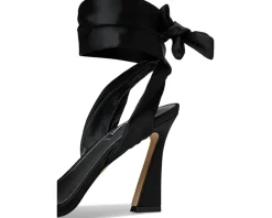 Nine West Krave Black Satin Clearance
