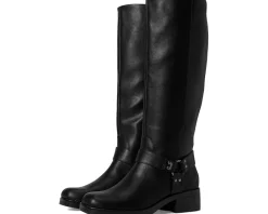 Lucky Brand Kujon O-Ring Knee High Boots Black Outlet
