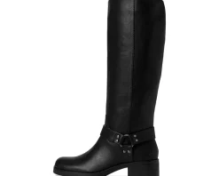 Lucky Brand Kujon O-Ring Knee High Boots Black Outlet