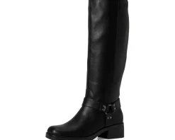 Lucky Brand Kujon O-Ring Knee High Boots Black Outlet