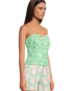 Women Lilly Pulitzer Kylo Strapless Stretch Bustier Top