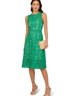 Women Adrianna Papell Lace Midi Dress
