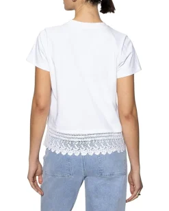 Sanctuary Lace Remix Tee White Online