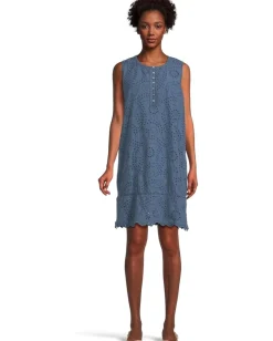 Women Mod-o-doc Lace Tank Shift Dress