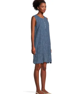 Women Mod-o-doc Lace Tank Shift Dress