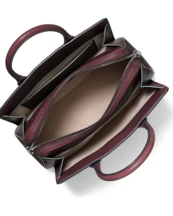 MICHAEL Michael Kors Laila Medium Satchel Oxblood Discount