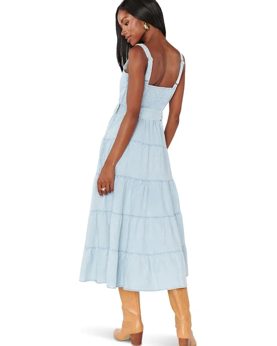 Show Me Your Mumu Lainey Midi Dress Dew Drop Best