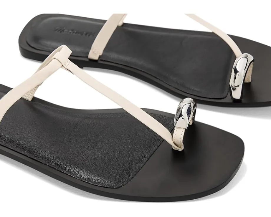 Madewell Lala Thong Sandals - Hardware Ivory Outlet
