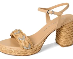 Stuart Weitzman Lana Platform 80 Natural Tonal Hot