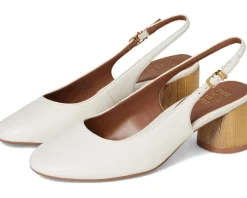 Naturalizer Lane Warm White Leather Clearance