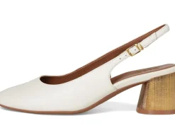 Naturalizer Lane Warm White Leather Clearance