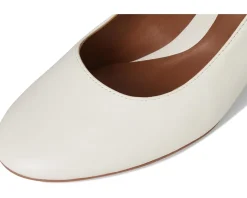 Naturalizer Lane Warm White Leather Clearance