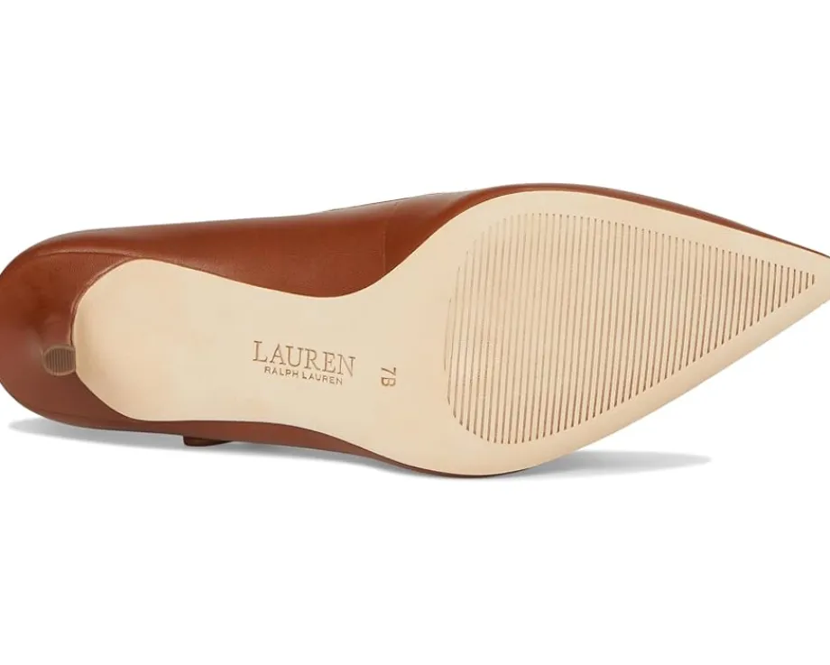 Women Lauren Ralph Lauren Lanette Calfskin Mary Jane Pumps